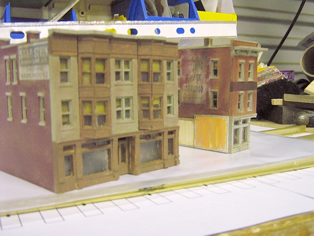Two N scale structures for club.9