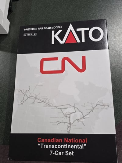 Canadian National 7 Car set