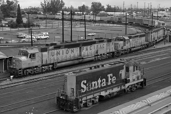 Railroad photography and miscellaneous images og Bill Rettberg's work