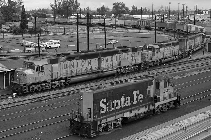 Railroad photography and miscellaneous images og Bill Rettberg's work
