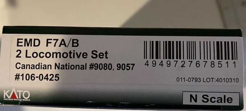 Kato CN EMD F7AB_2