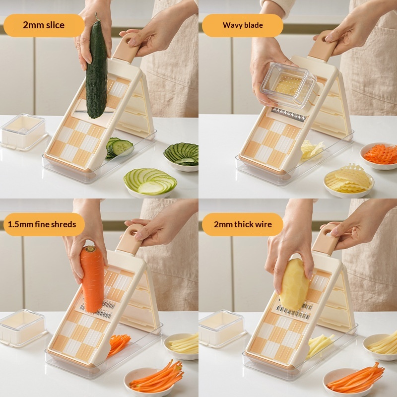Vegetable Slicer With Hand Guard — supplier product photo 4