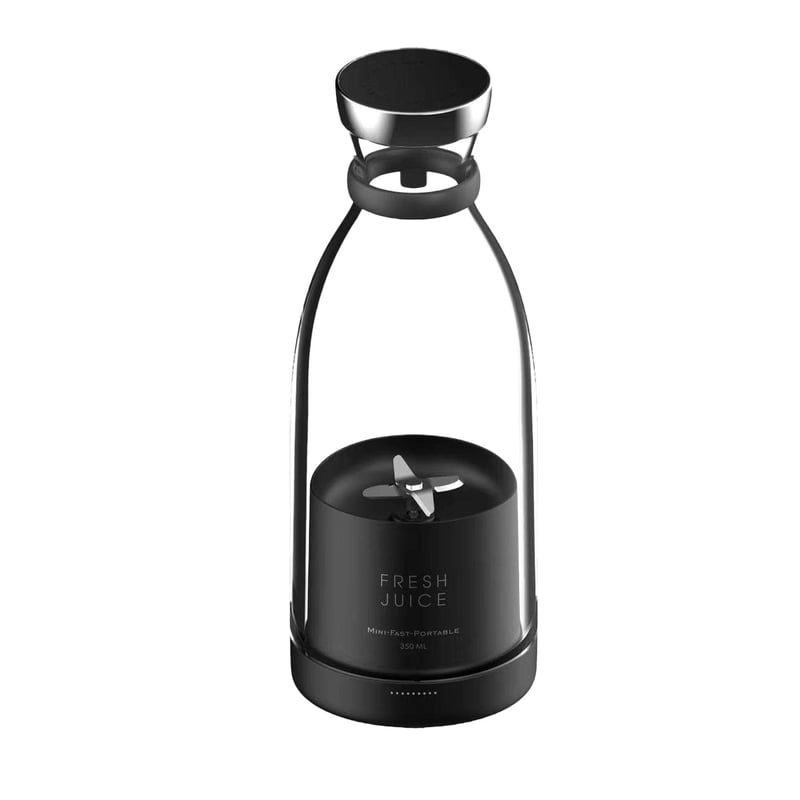 Fresh Juice Portable Blender - Black