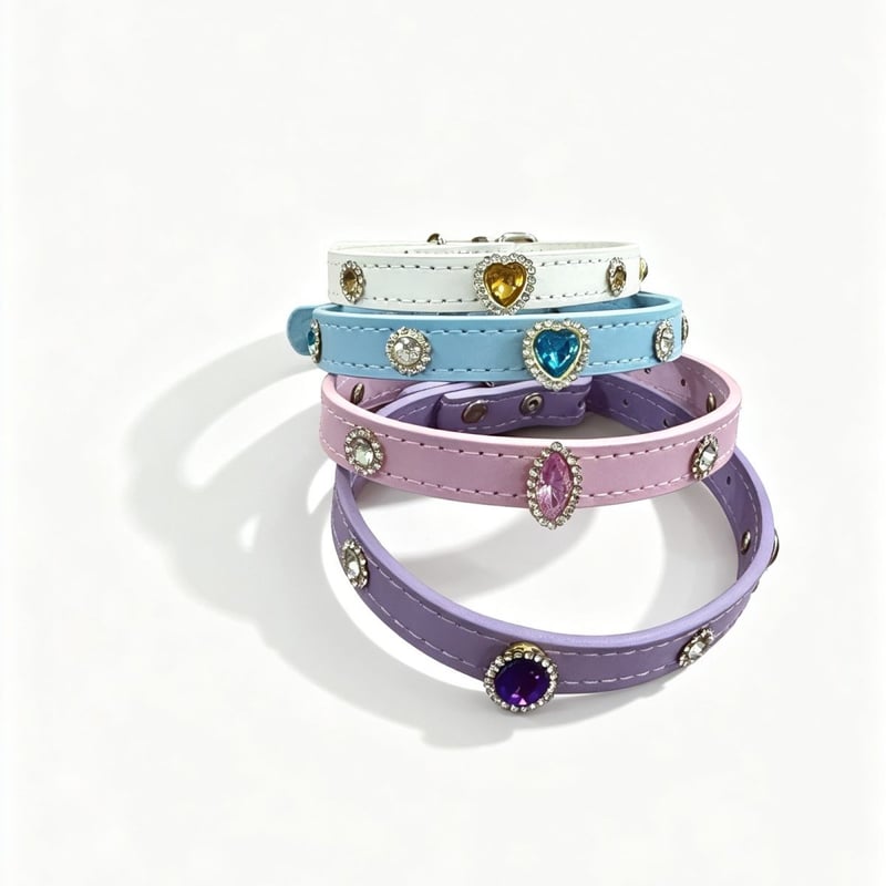 Rhinestone Pet Collar — supplier product photo 2