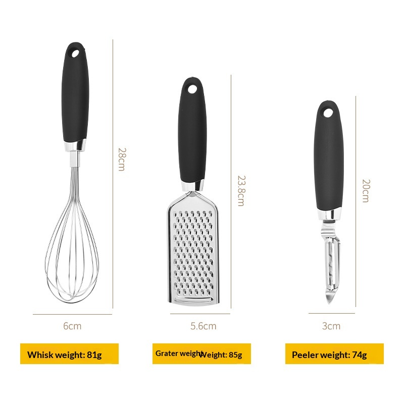 Six-Piece Stainless Steel Gadget Set — supplier product photo 4