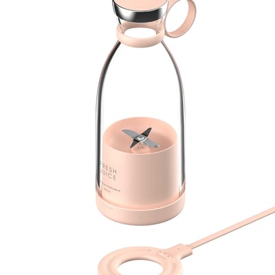 Fresh Juice Portable Blender — pink finish