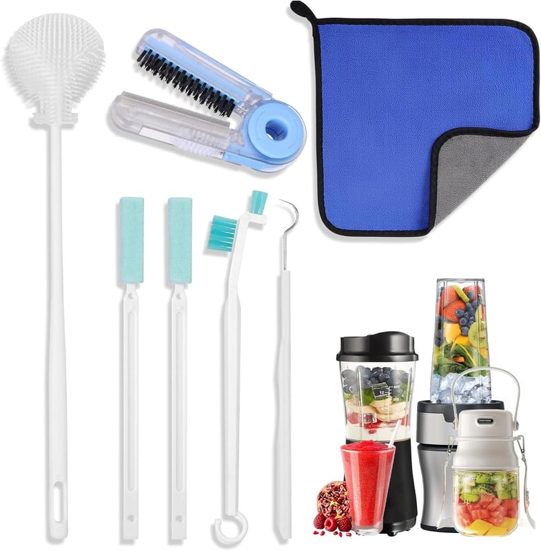 XANGNIER 7-Piece Personal Blender Cleaning Brush Set
