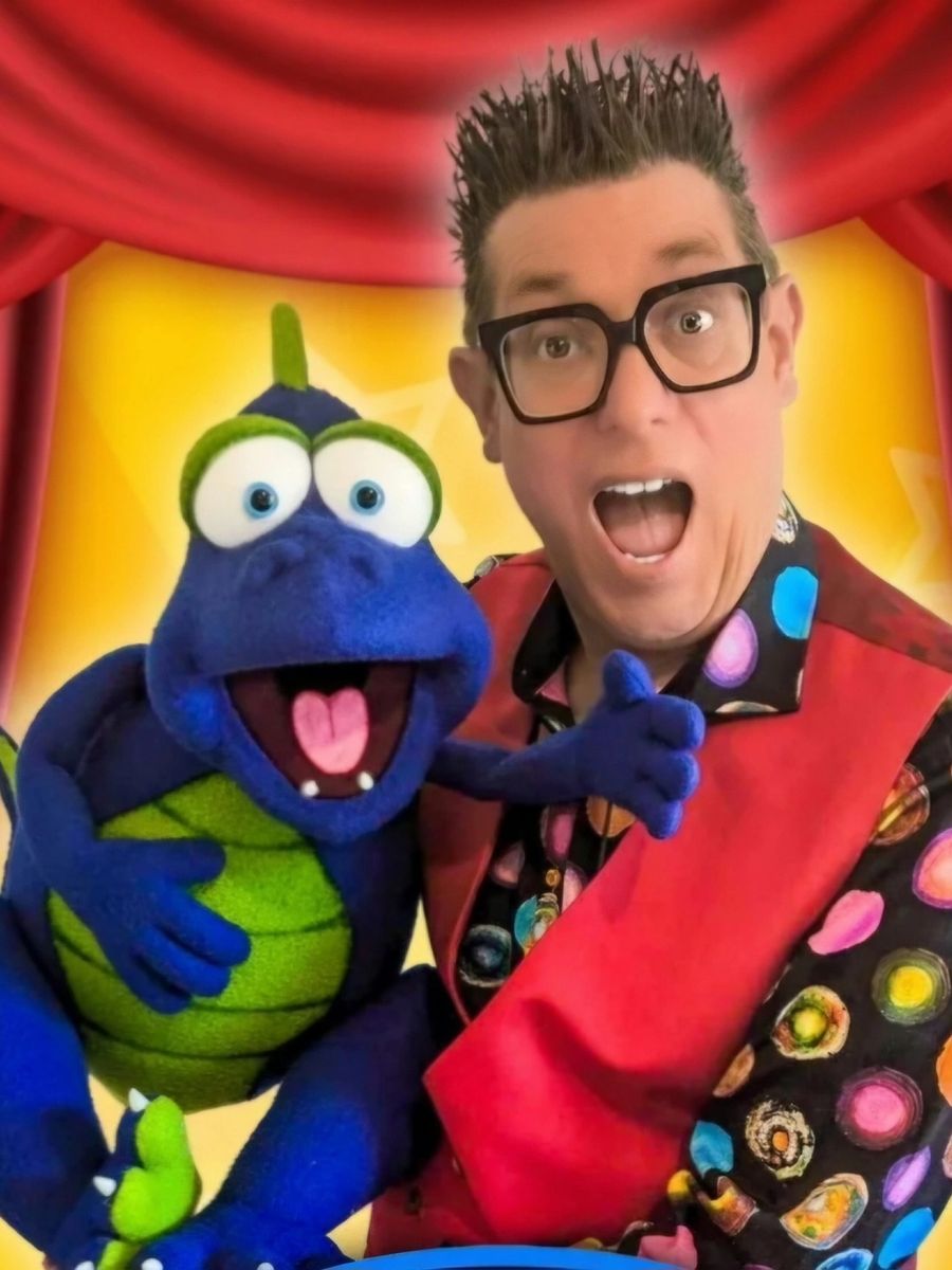 krazy kev and Dinky Dino image