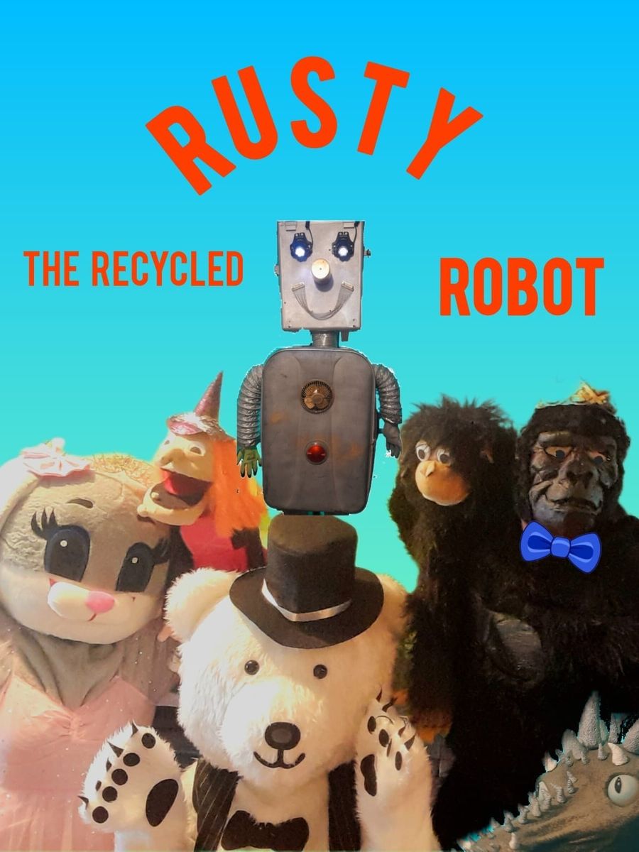 Rusty the recycled Robot image