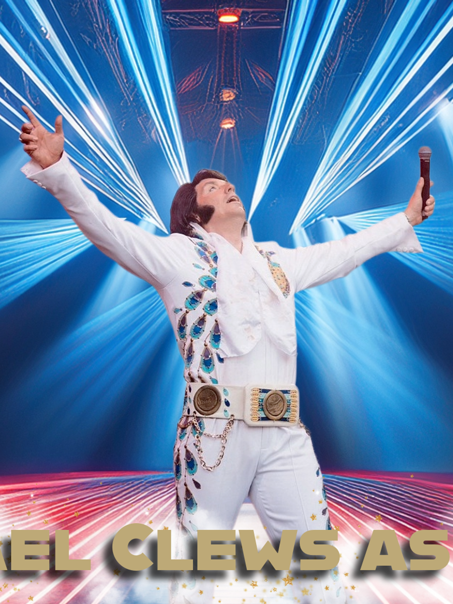 Michael Clews as Elvis image