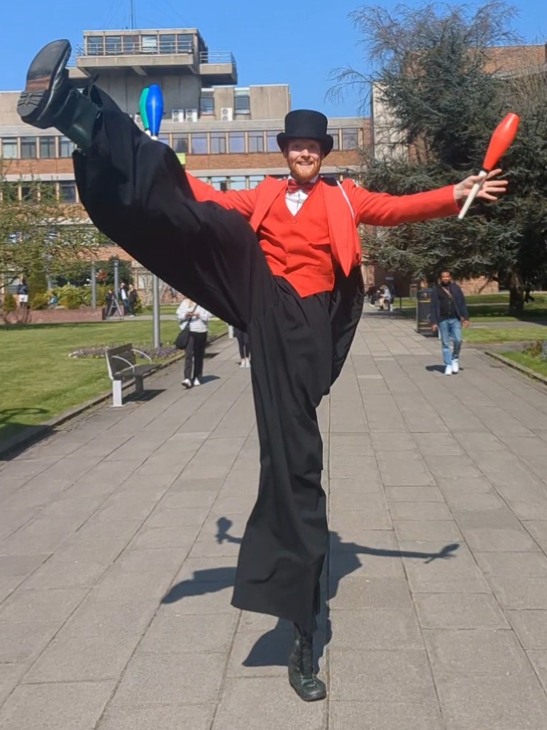 STILT-WALKING by Whacky Will  image