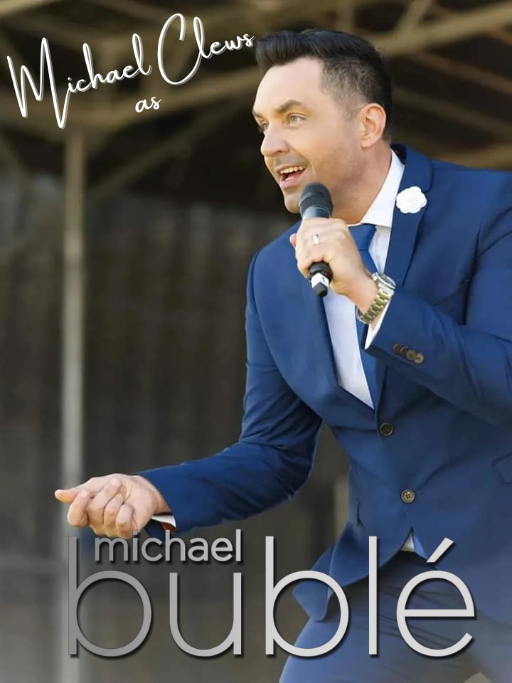 Michael Clews as Michael Bublé image