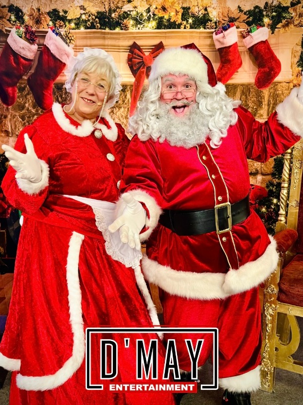 Singing Santa & Mrs Claus image