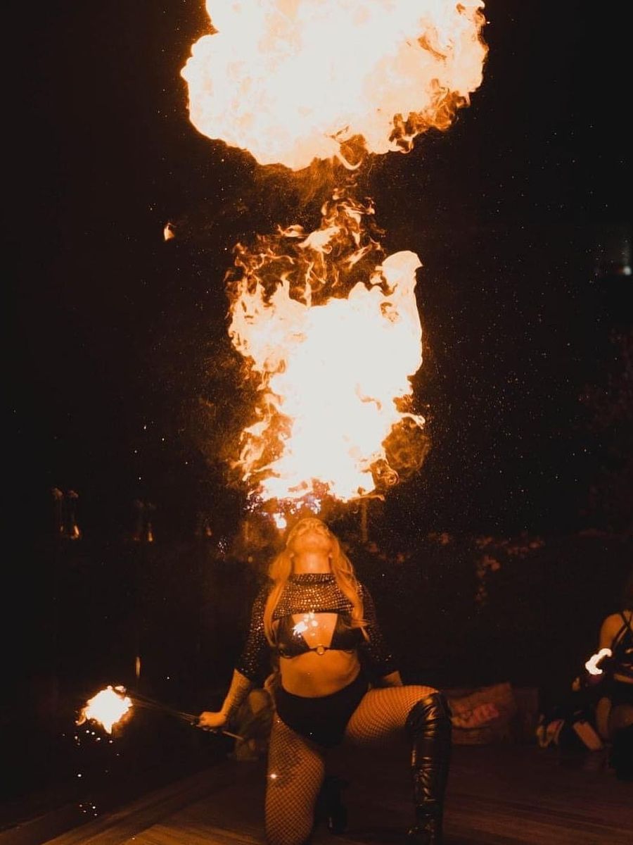 Fire breathers  image