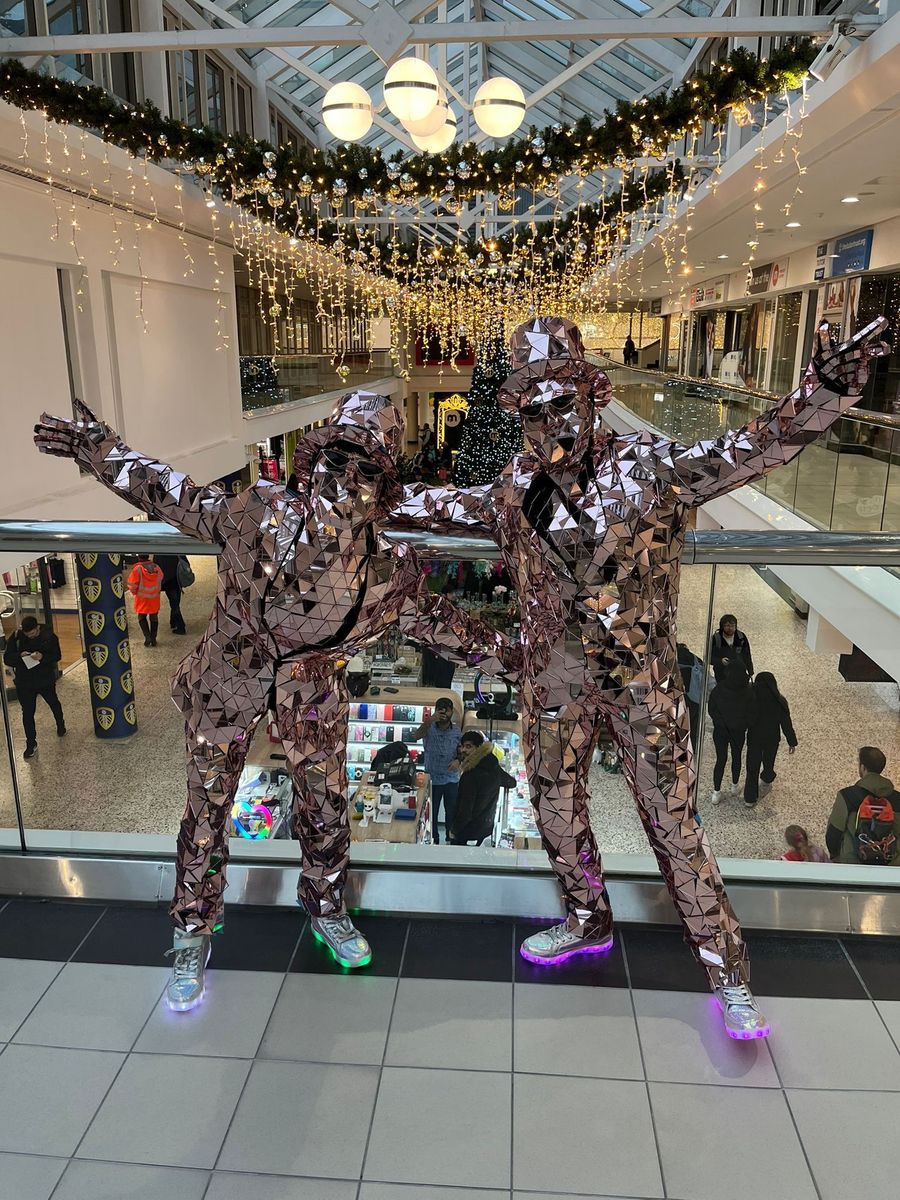 Rose Gold Mirror Man image