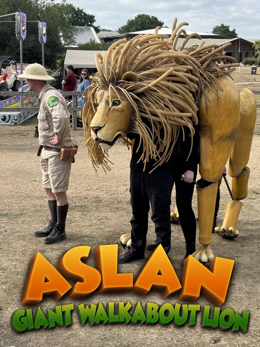 GIANT LION PUPPET - ASLAN image