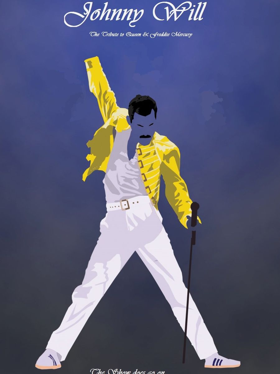 Johnny Will as Freddie Mercury image