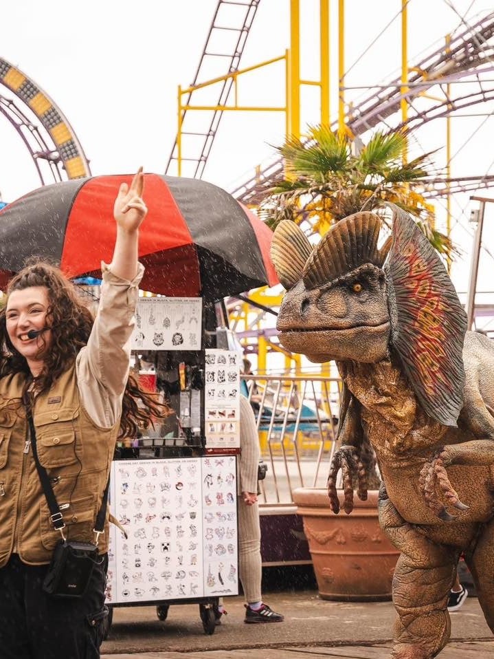 Roaming Dinosaur Act image