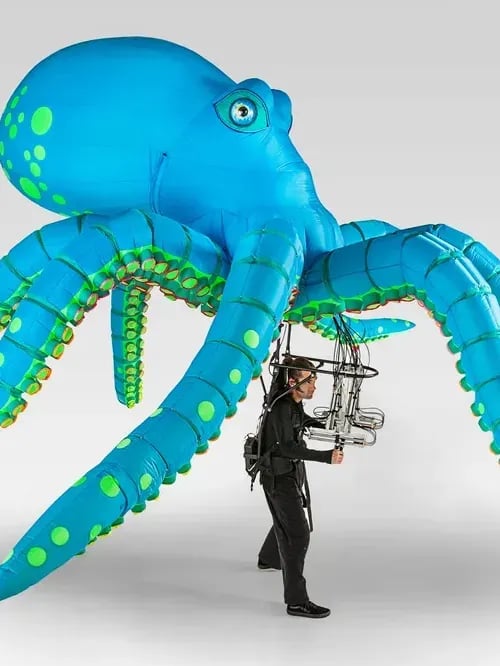 Inflatable Octopus image