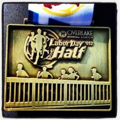 Labor Day Half Medal