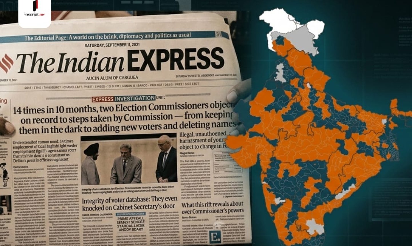 The ECI over the years, from turnout data to internal dissent