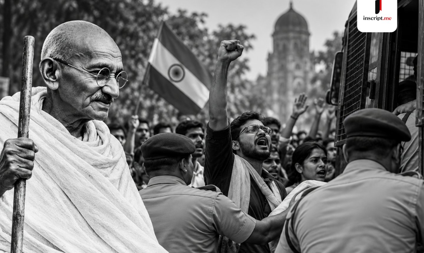 On Gandhi Jayanti, ‘Jail Bharo’ returns as a weapon of protest