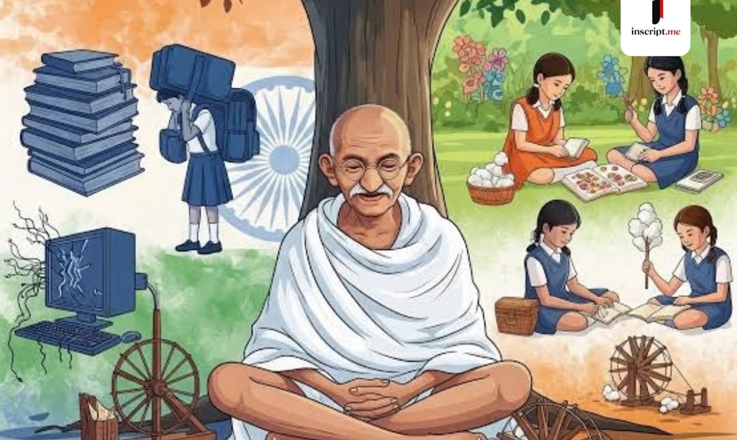 Gandhi’s education philosophy: when the classroom was meant to look like life
