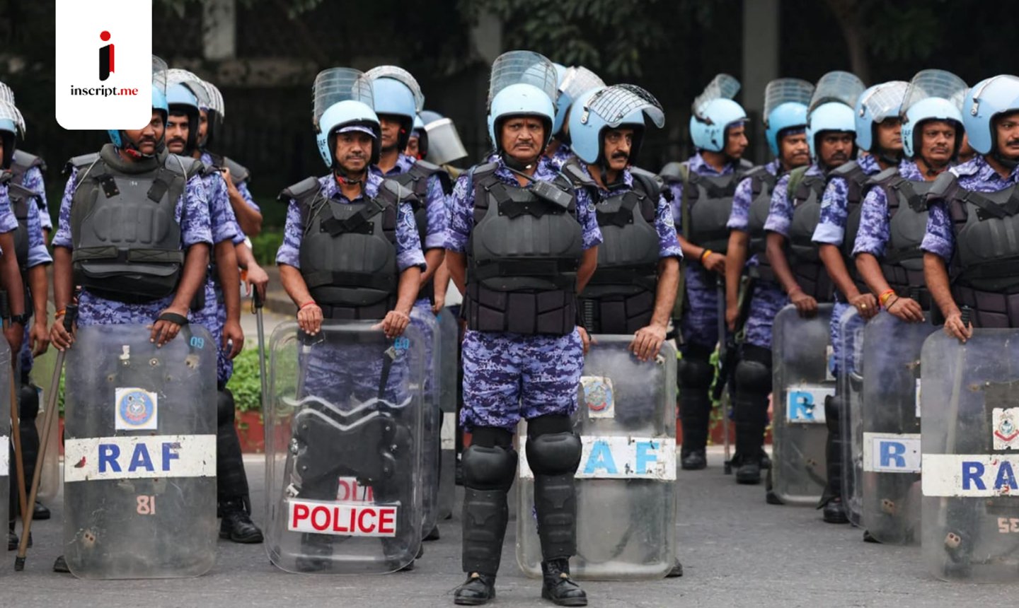 500 detained before Delhi Protest demanding CEC’s resignation, over 40,000 security personnel deployed