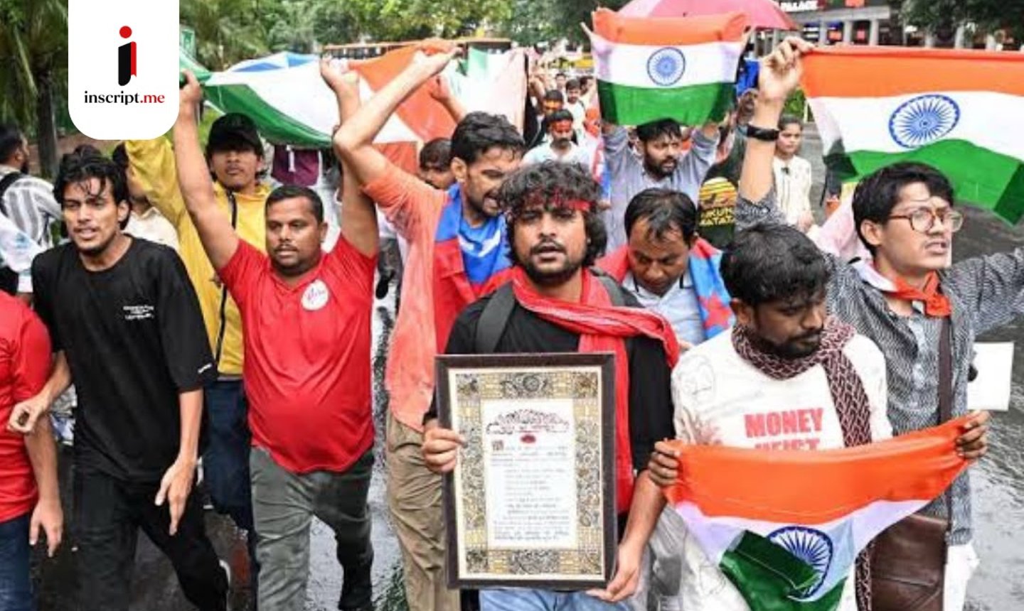 Delhi’s Connaught Place turns into a fortress ahead of CJP’s Tricolour Protest