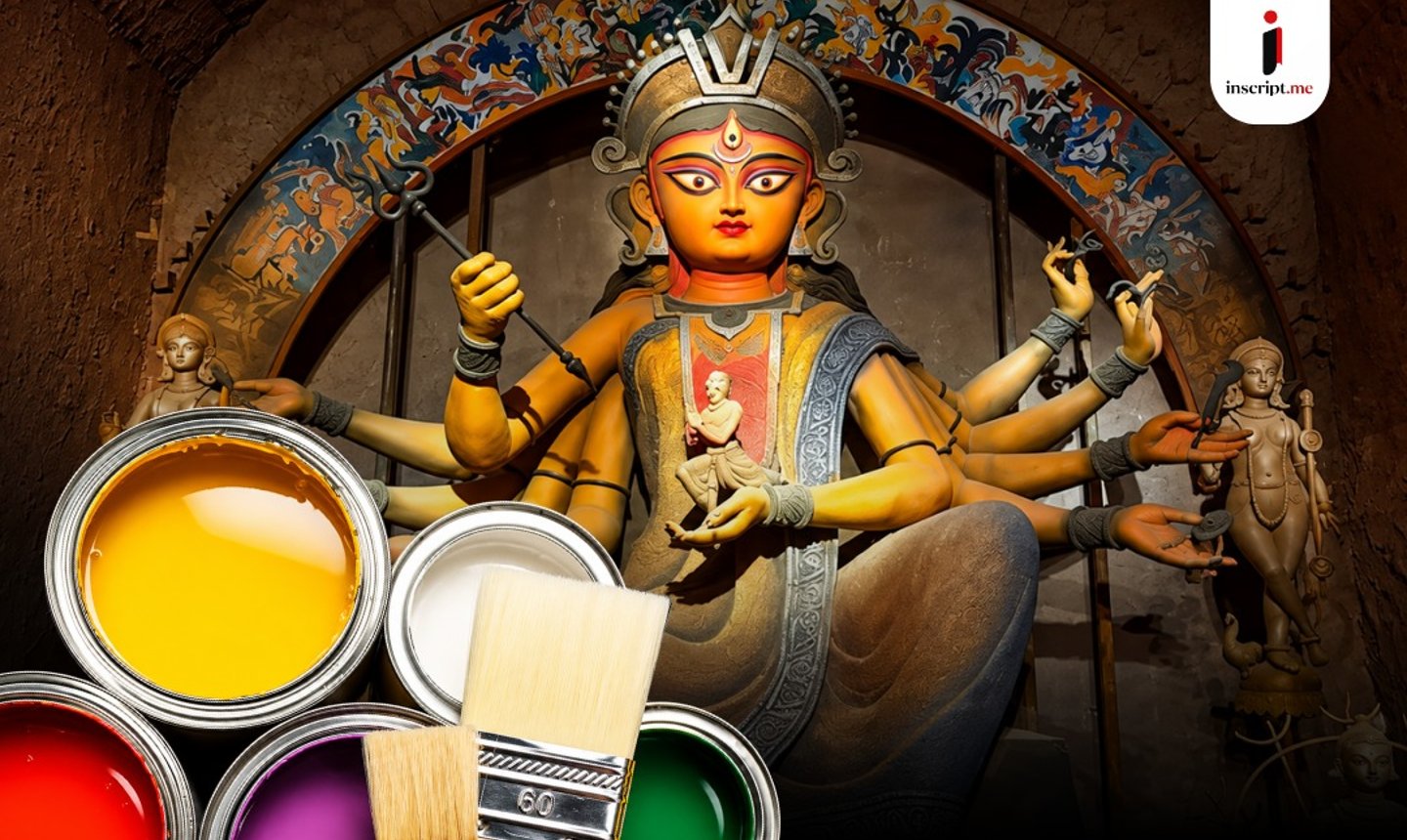 মুম্বইয়ের রঙ কোম্পানি বদলে দিল বাংলার দুর্গাপুজো! কীভাবে শুরু হল থিমের পুজো?