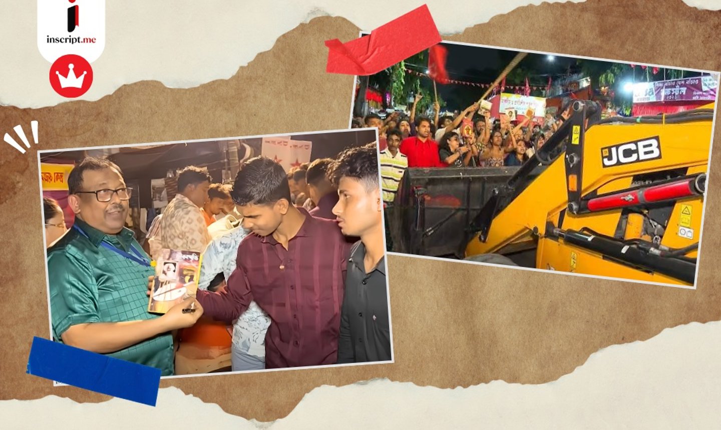 বুলডোজ়ারের জবাব বই দিয়ে! বুকস্টলের সব বই কিনে বিলি করলেন চিকিৎসক