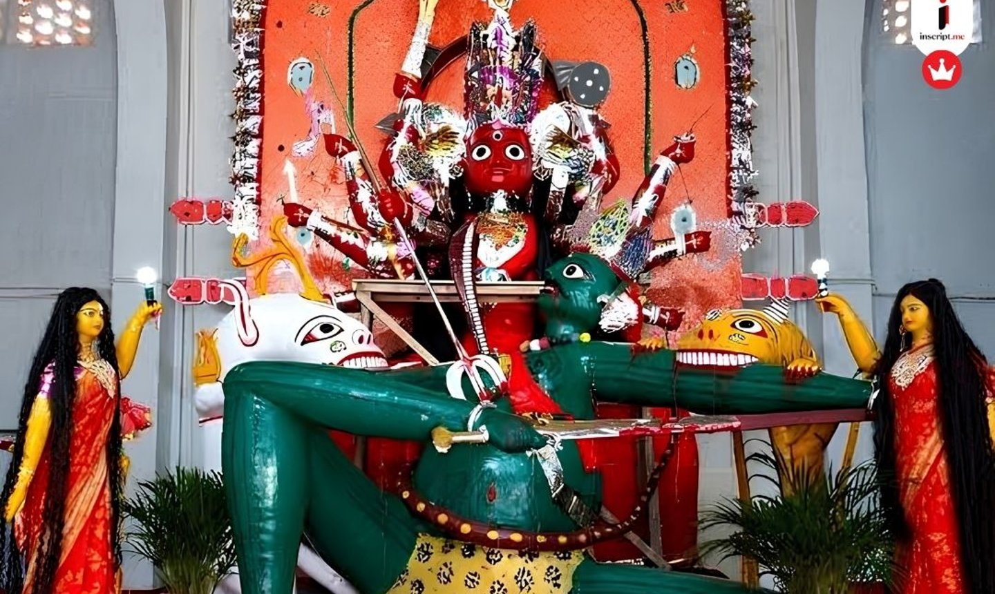 দশমীতে দেবীর মূর্তি খণ্ড খণ্ড করে বিসর্জন! কোচবিহার রাজবাড়ির পুজোর বিচিত্র রীতি