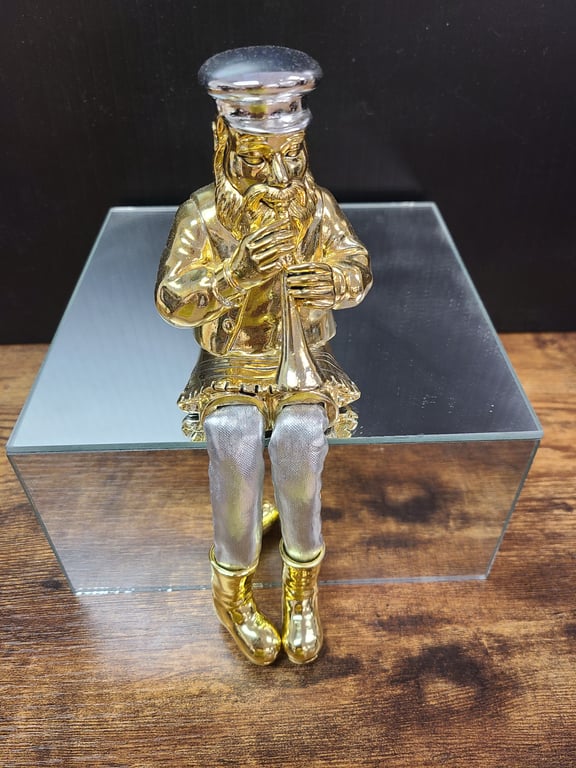 Flute Musician Gold 10 inches