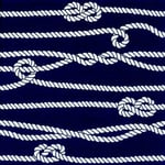 Serviette Marine Rope & Knots + 225667_s