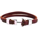 Akzent Echtlederarmband mit Edelstahlelement Anker, Braun image_5040117-002_1_1280x1280