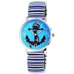 Excellanc Armbanduhr mit Zugarmband, blau image_1700006-004_1_1280x1280