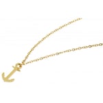 Akzent Edelstahlkette mit Anhänger, 43+5cm Gold image_5010344-002_2_1280x1280