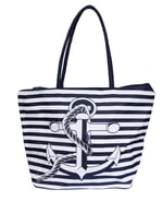 Strandtasche aus Textil, maritim, blau-weiss mit Anker und Tau image_3600044-001_5