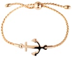 Akzent Kettenarmband aus Edelstahl, Gold image_5030017-002_2