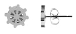 Akzent Edelstahl Ohrstecker, Schiffsrad, Steuerrad, Silber image_5050099-001_1