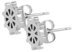 Akzent Edelstahl Ohrstecker, Schiffsrad, Steuerrad, Silber image_5050099-001_2