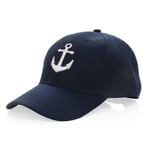 Baseball Cap "Anker" Mütze Maritim Snapback Unisex C022-AN-marine-1