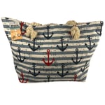 Shopper Strandtasche beidseitiger Volldruck ca 58x38x17 cm d5fde03691f61f6fcef579ebc8c94f03