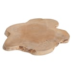Teak Bastel- und Schneidebrett natur und sägerauh ca. 30-35 cm Höhe 1,8 - 2,5 cm s-l1600 (8)