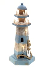 Leuchtturm mit LED Licht aus Holz 1301120_6