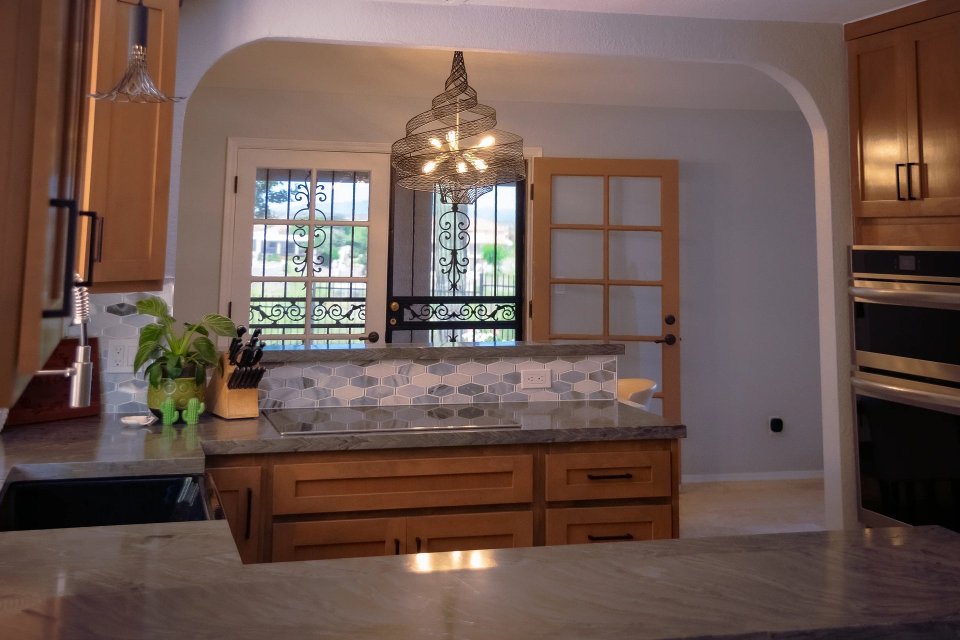 Kitchen peninsula