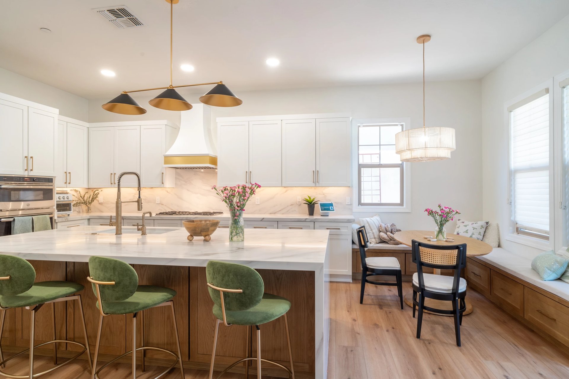 Upscale bespoke kitchen remodel by 123 Remodeling