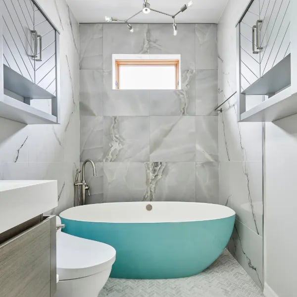 Modern Light Spa Bathroom Project