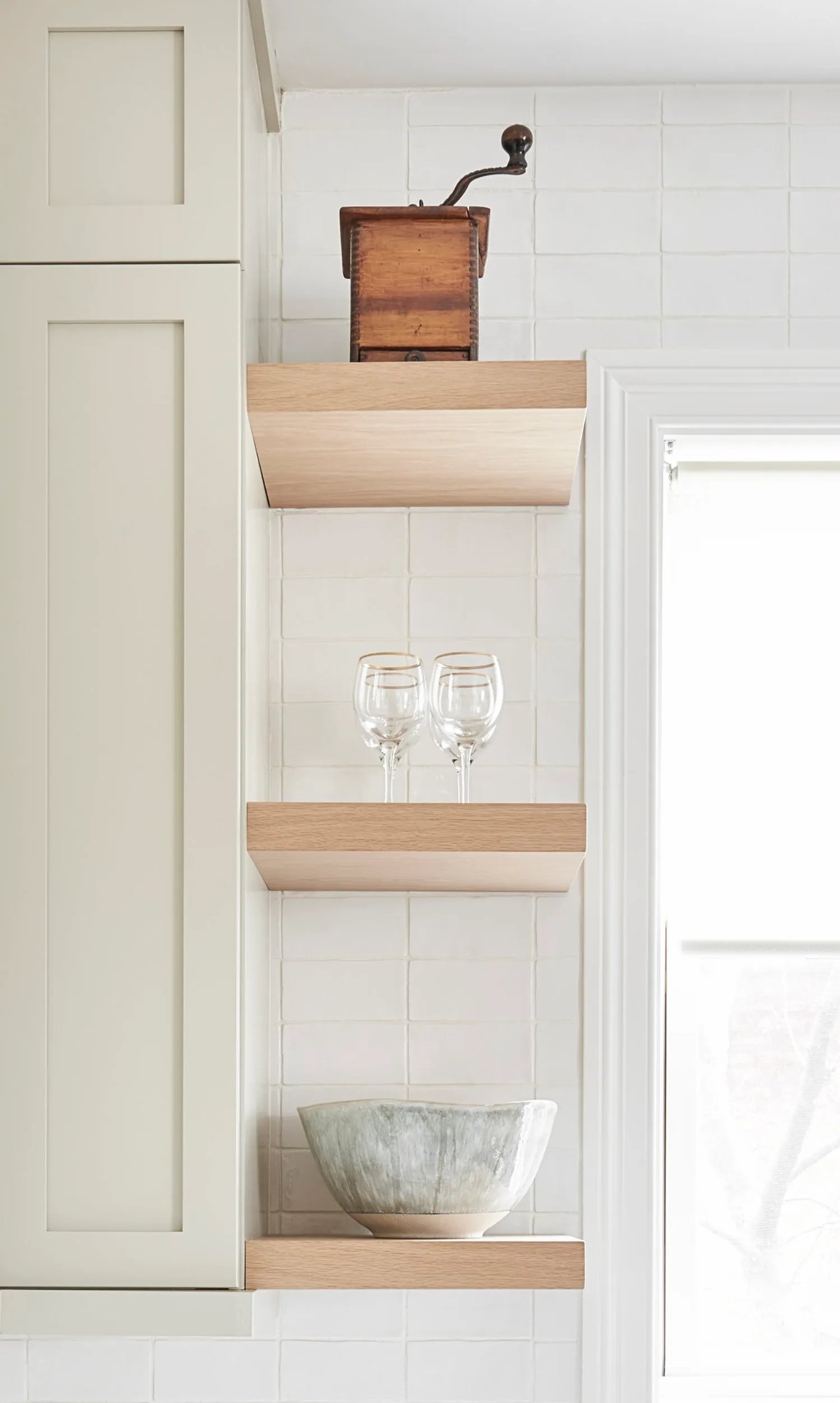 Custom shelves