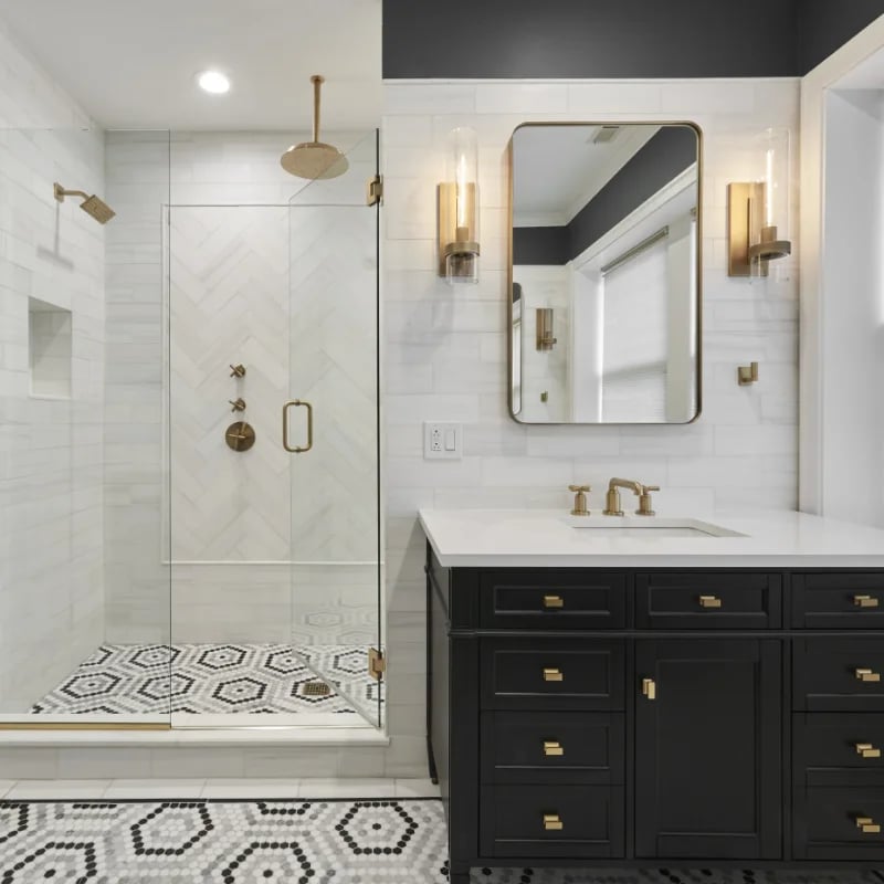 Timeless Double Vanity Bathroom